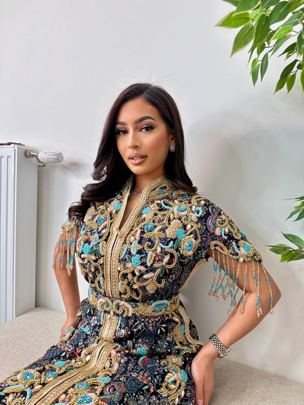 Caftan saree