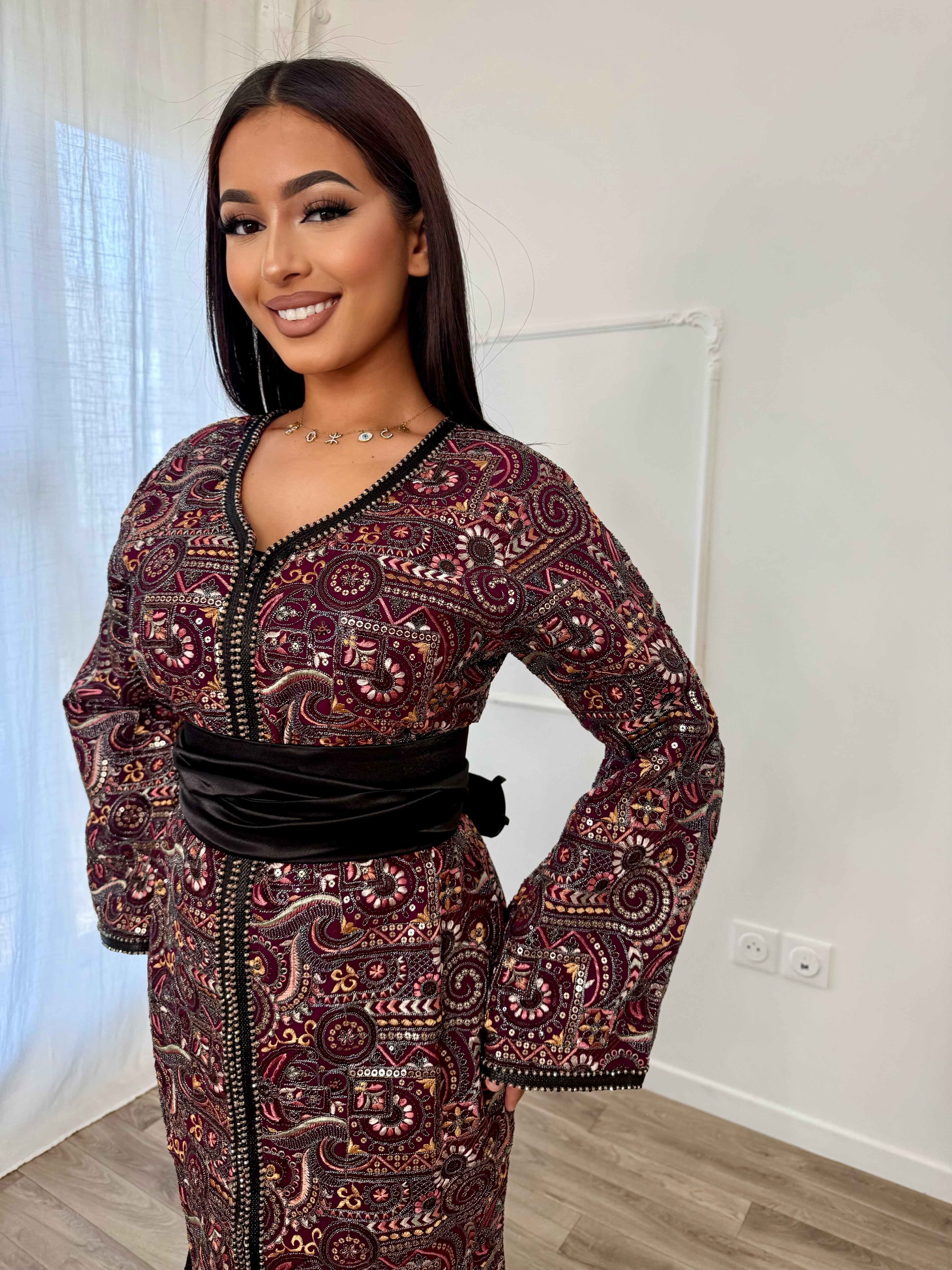 Caftan saree Jamila