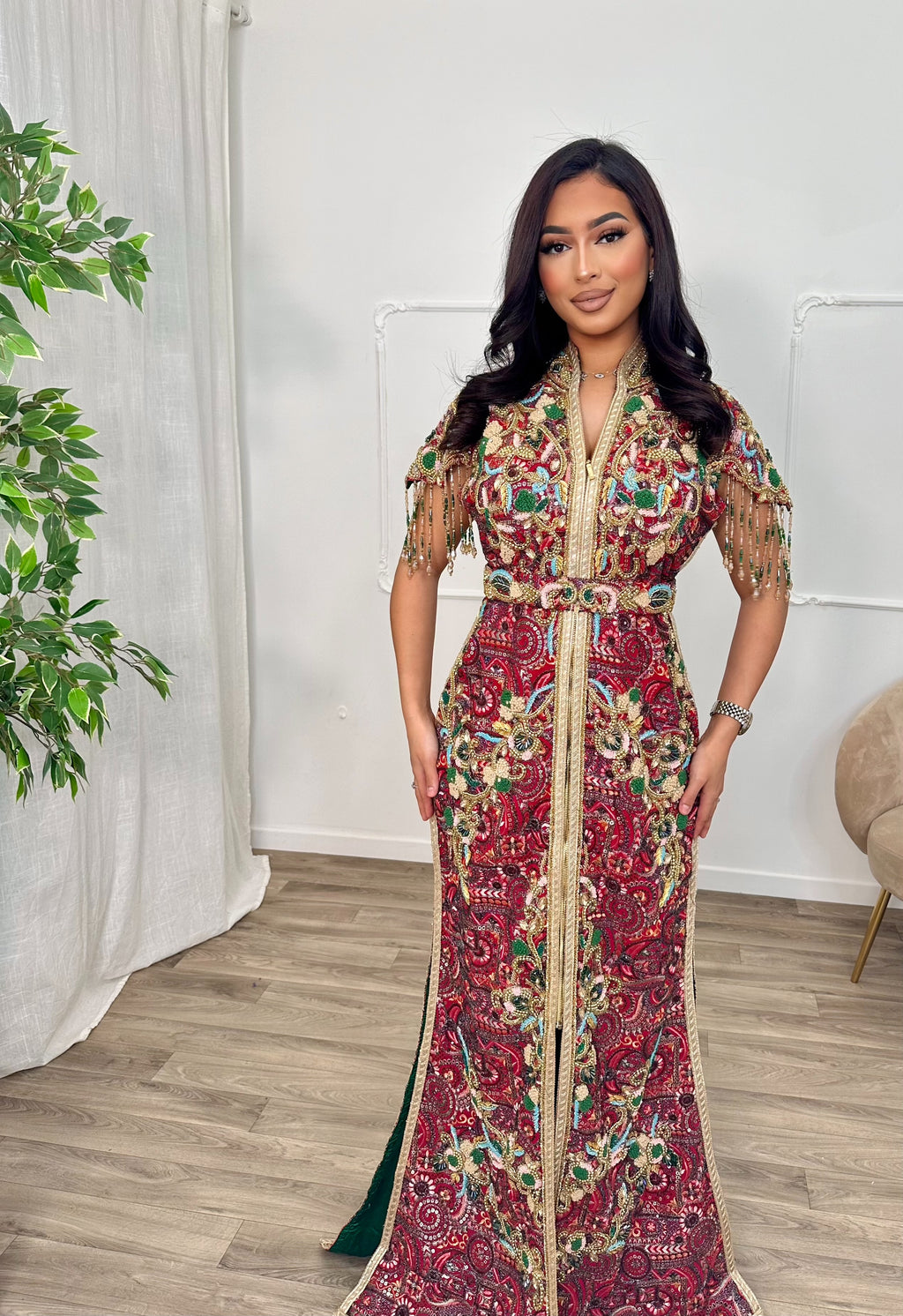Caftan saree