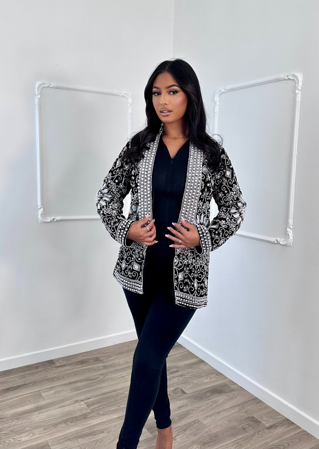 Blazer Perla