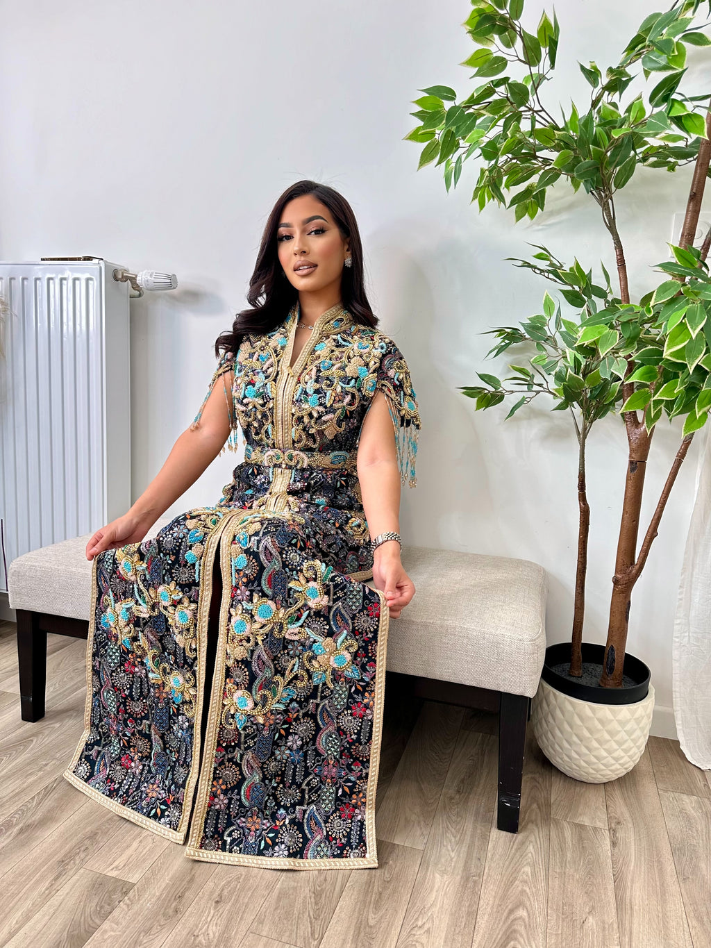 Caftan saree