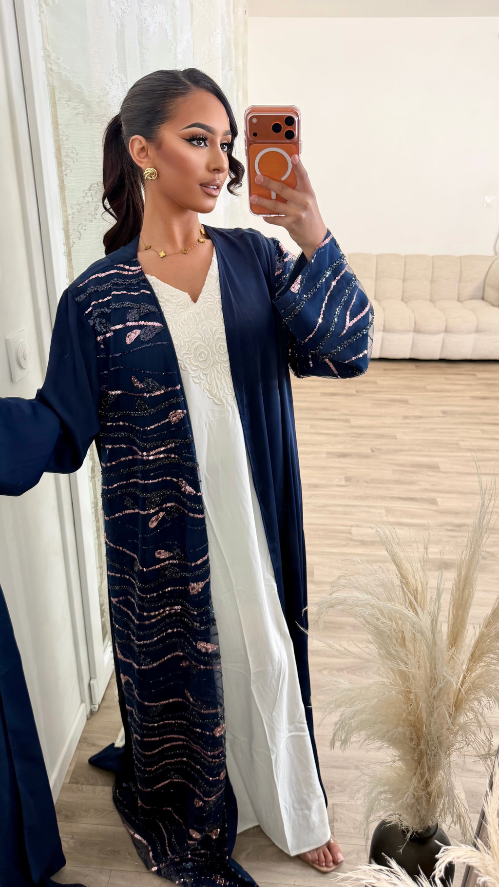 Abaya Blue