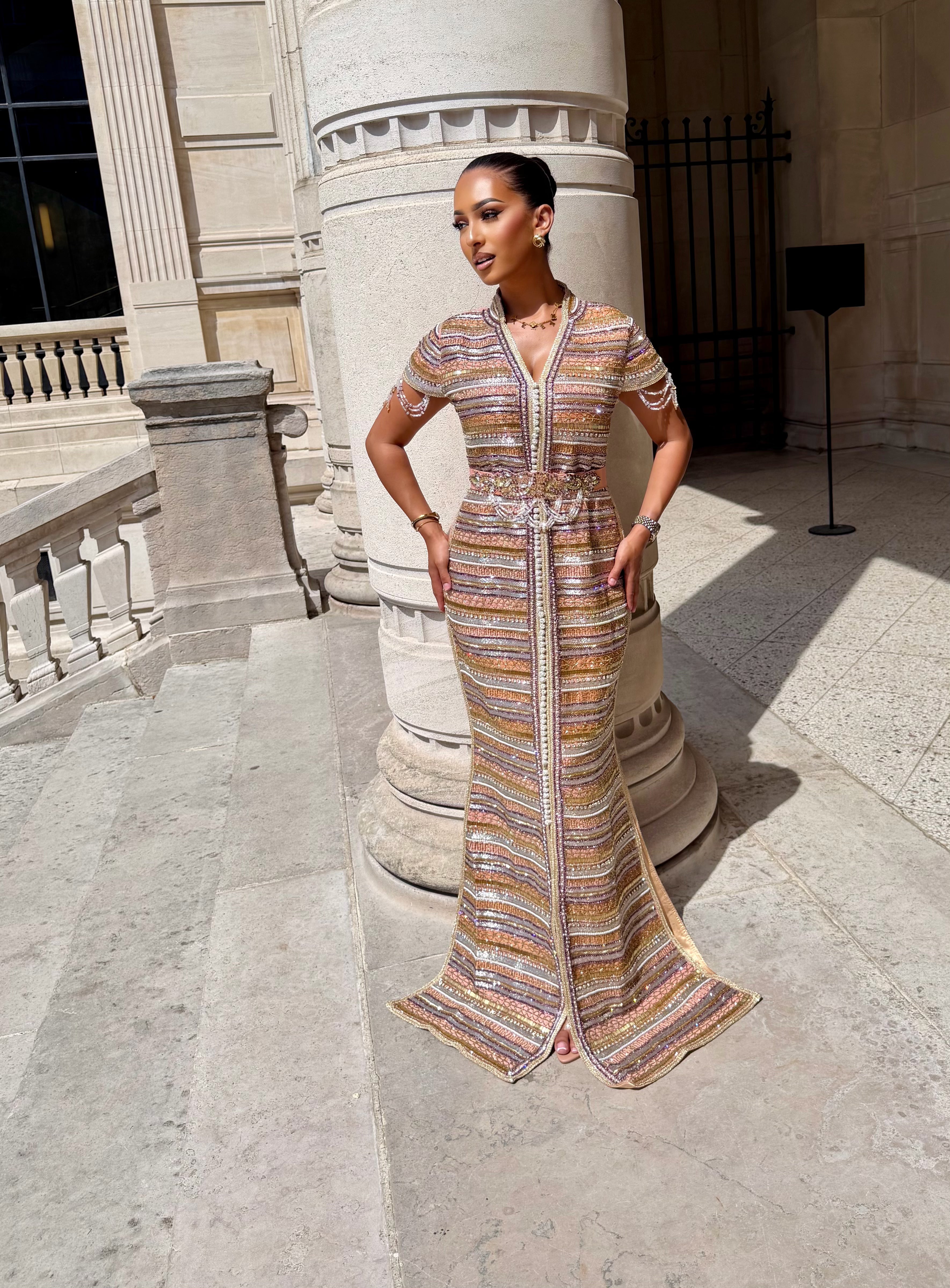 Caftan Tina sequin