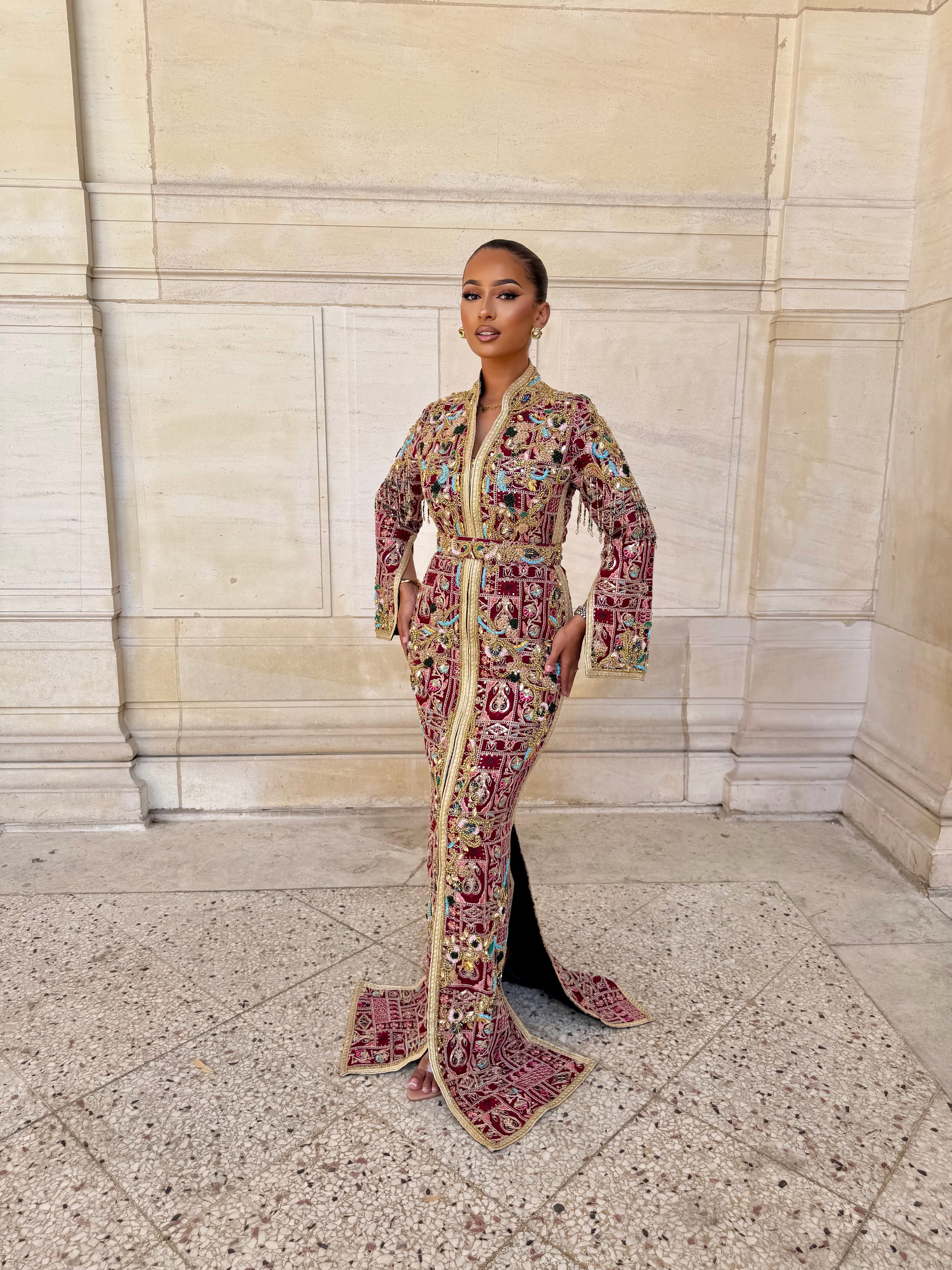Caftan saree Parisienne