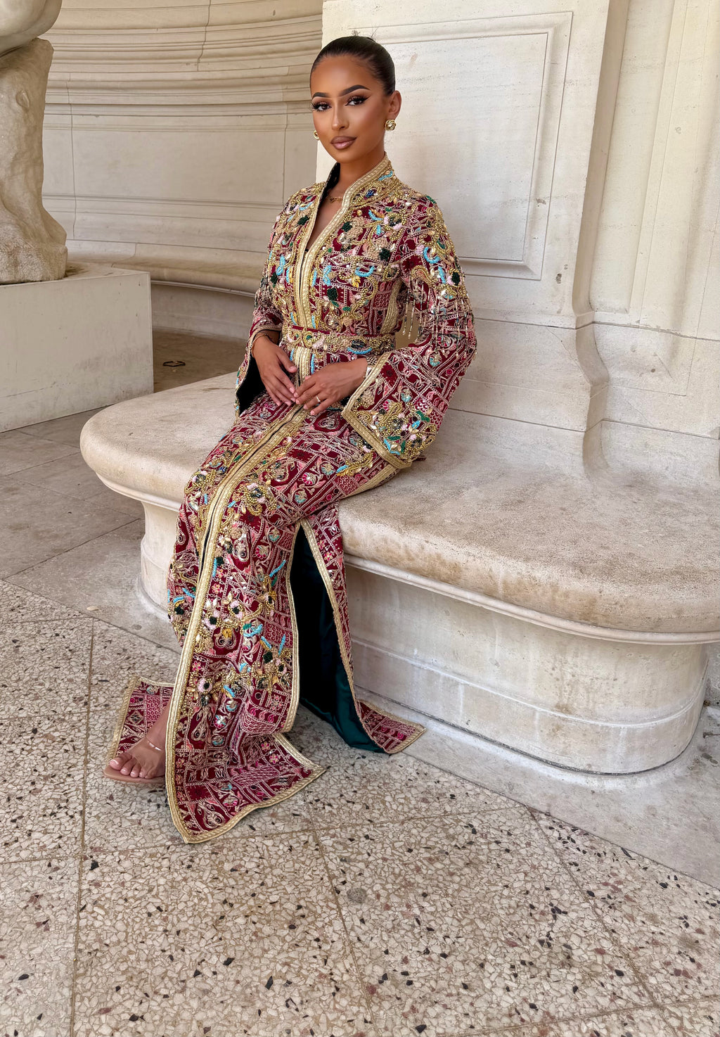 Caftan saree Parisienne
