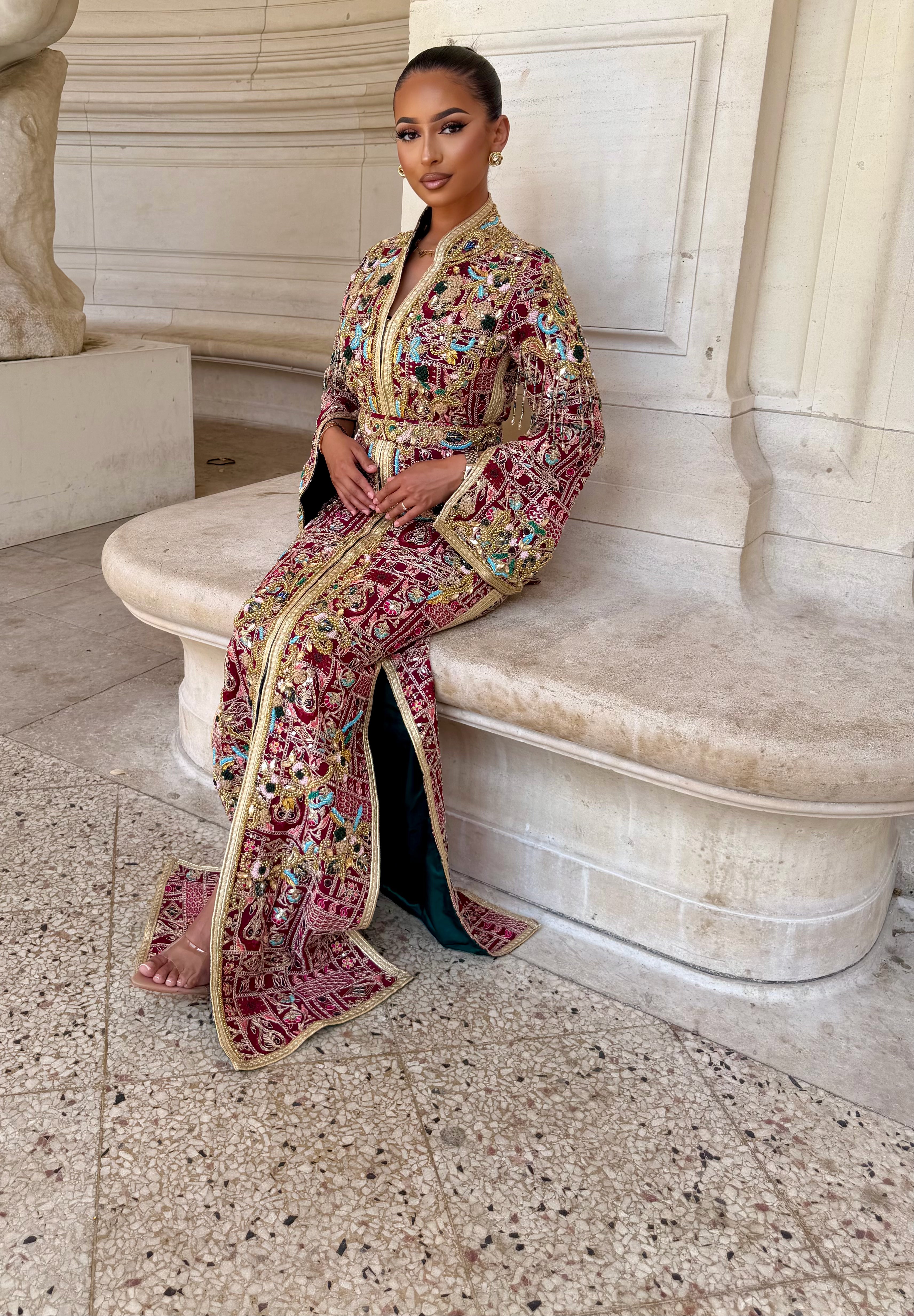 Caftan saree Parisienne