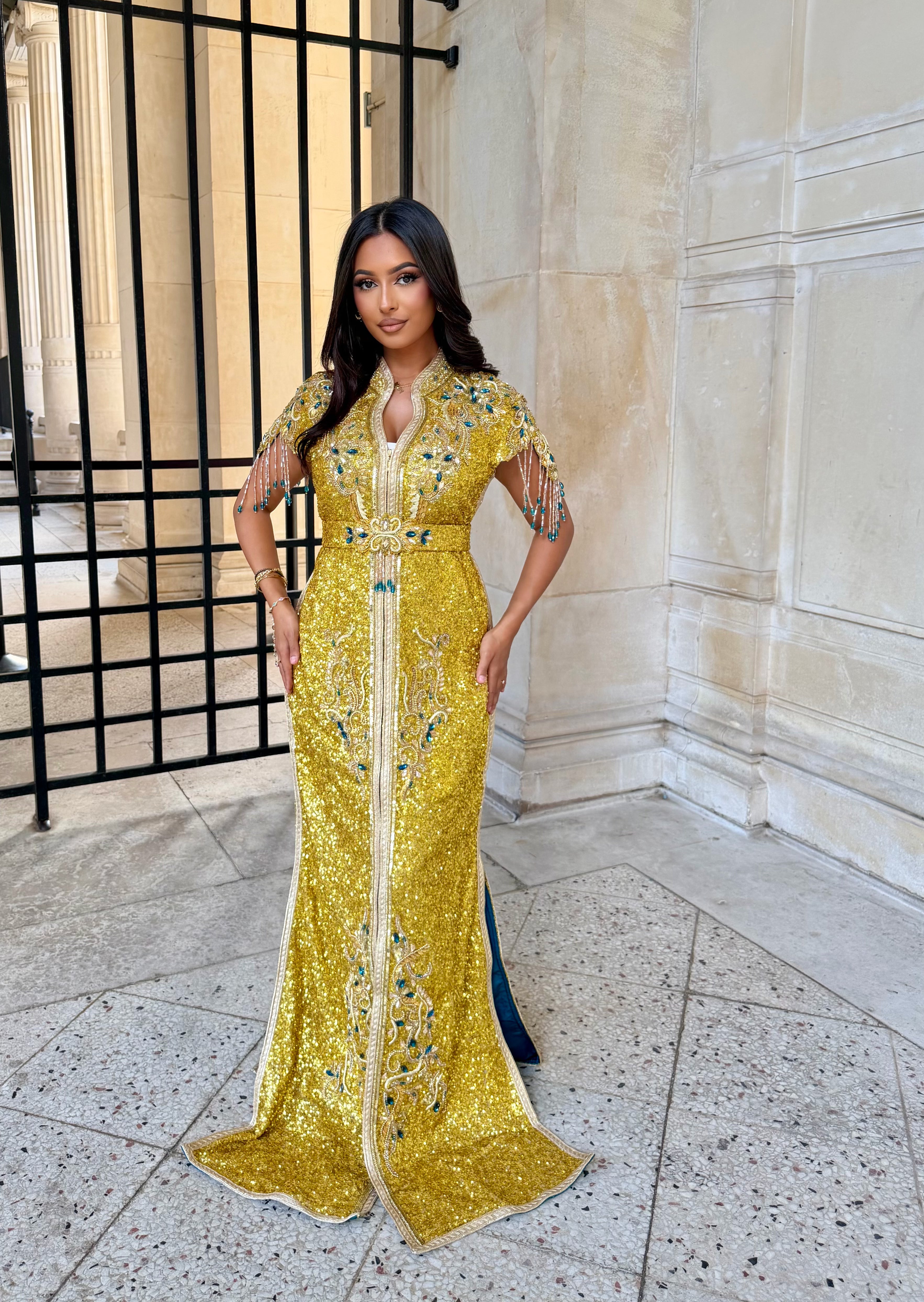 Caftan Sequin Elize