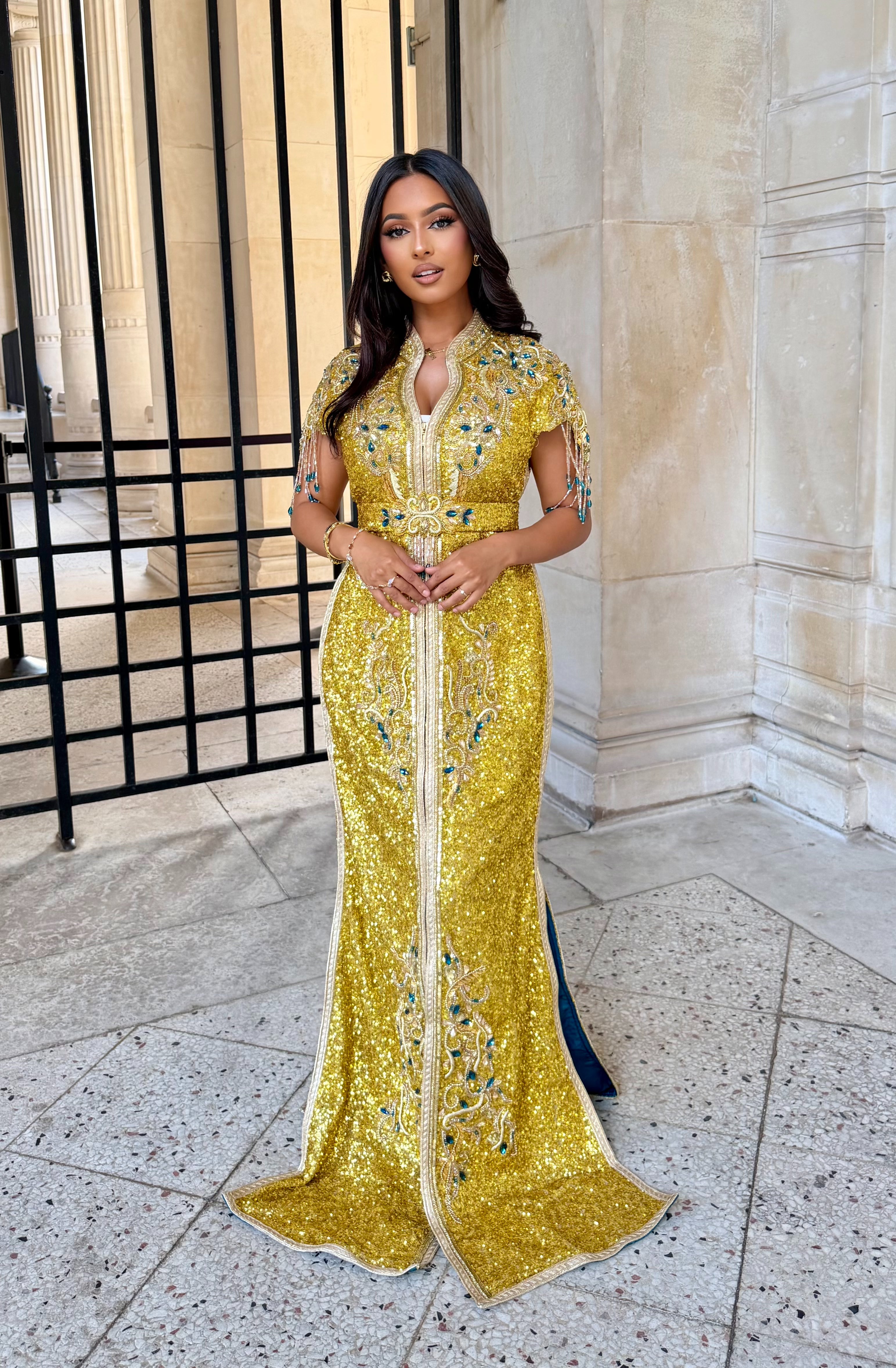 Caftan Sequin Elize