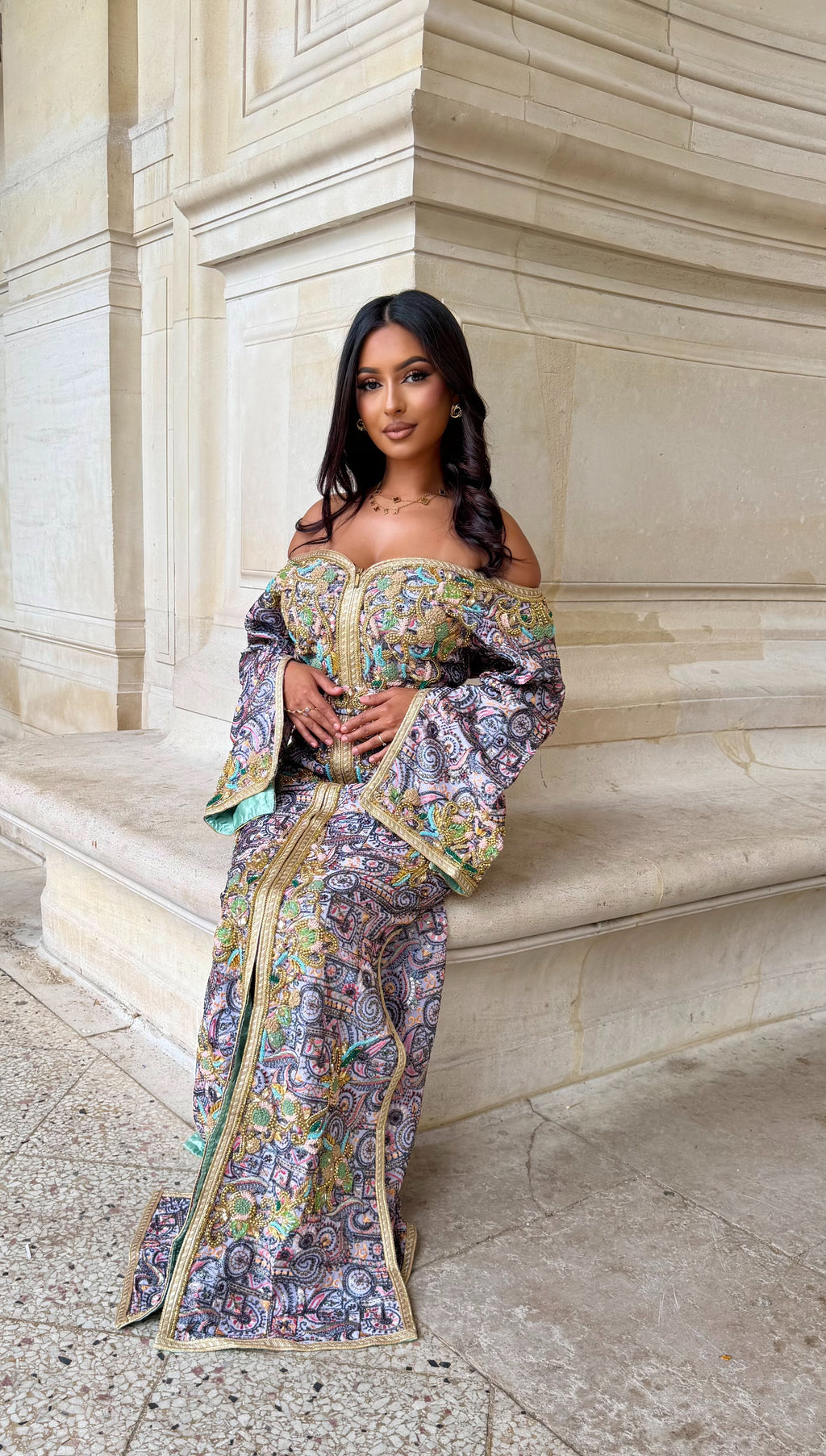 Caftan saree Jenny