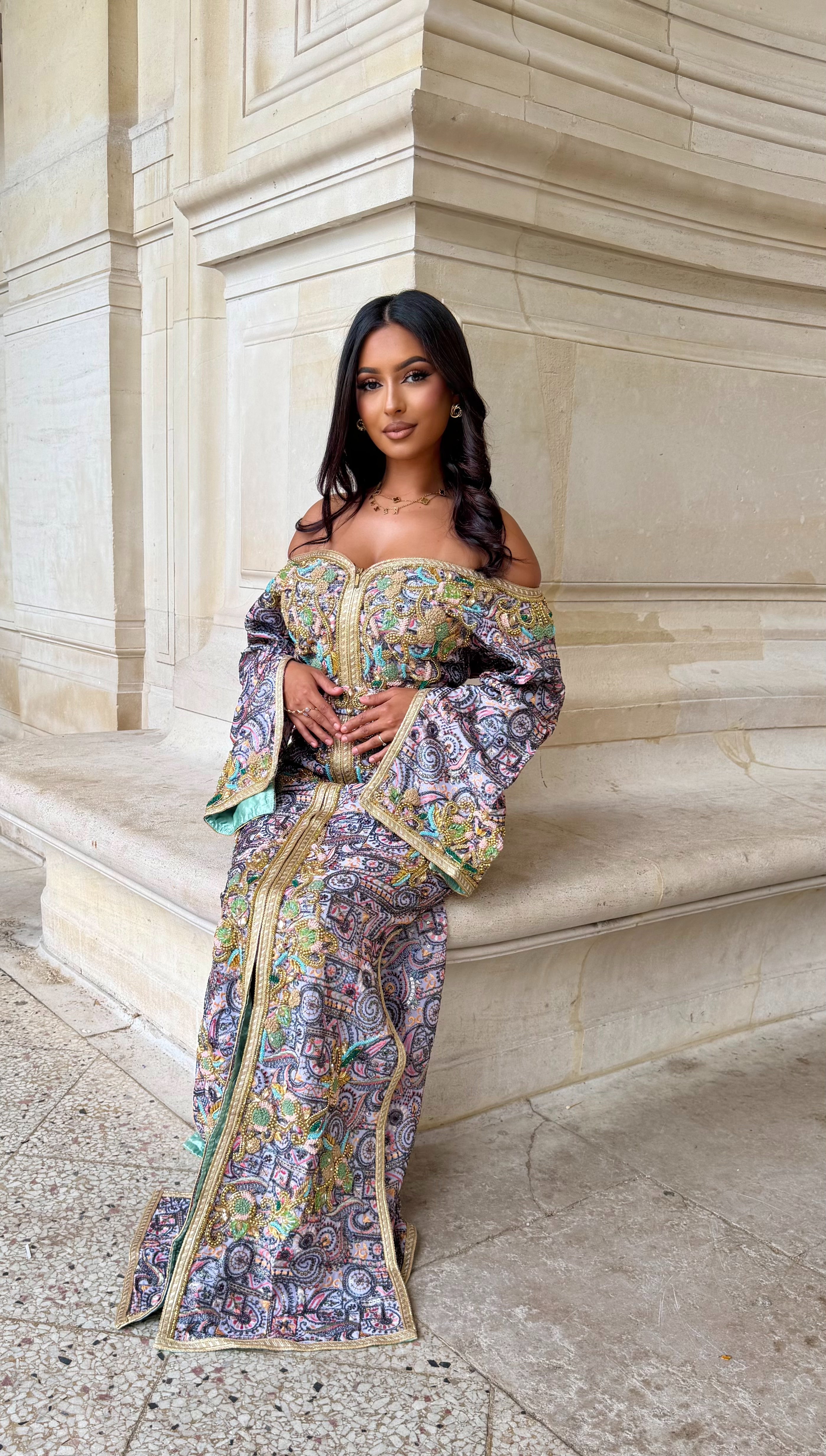 Caftan saree Jenny