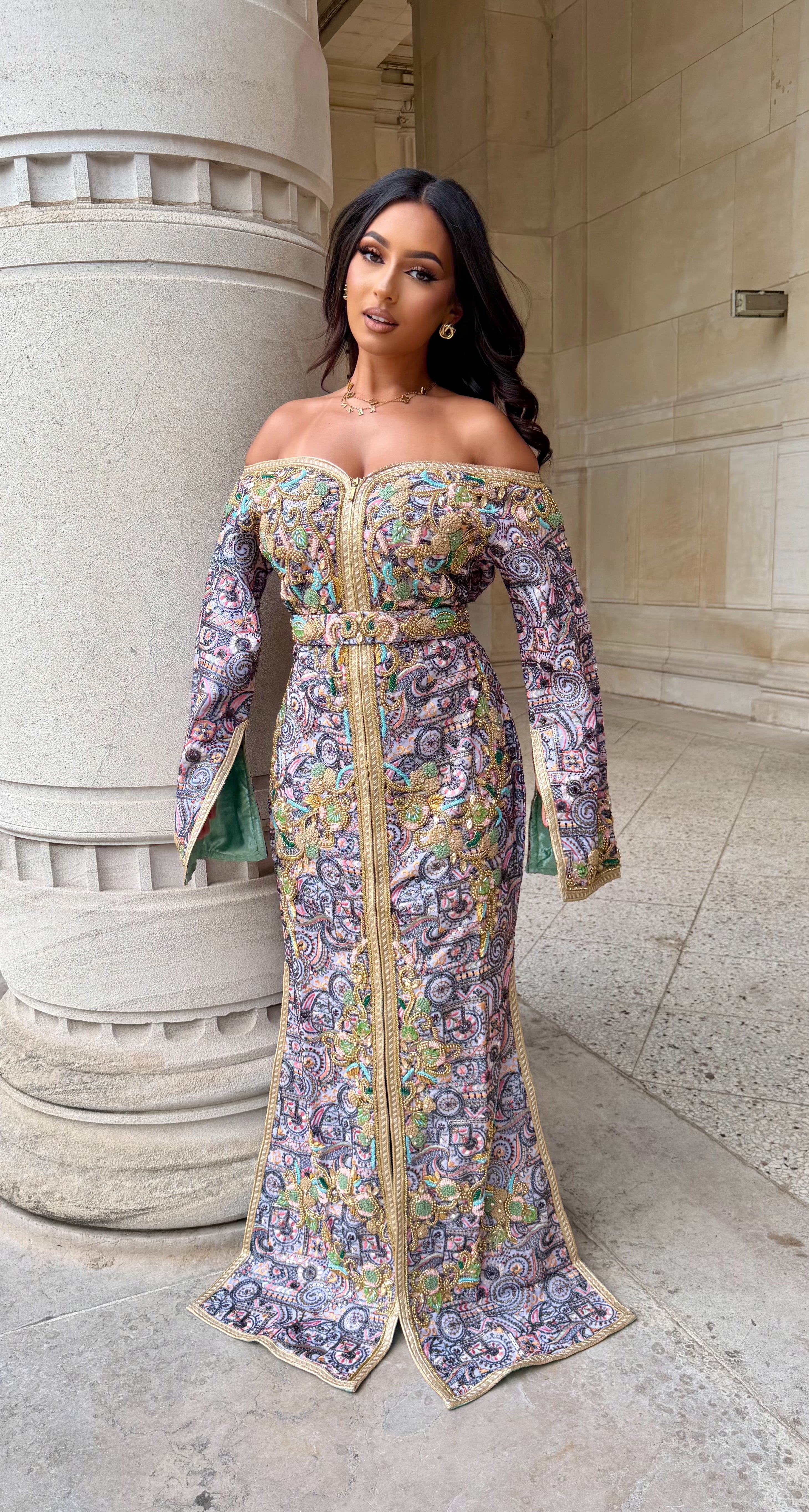 Caftan saree Jenny