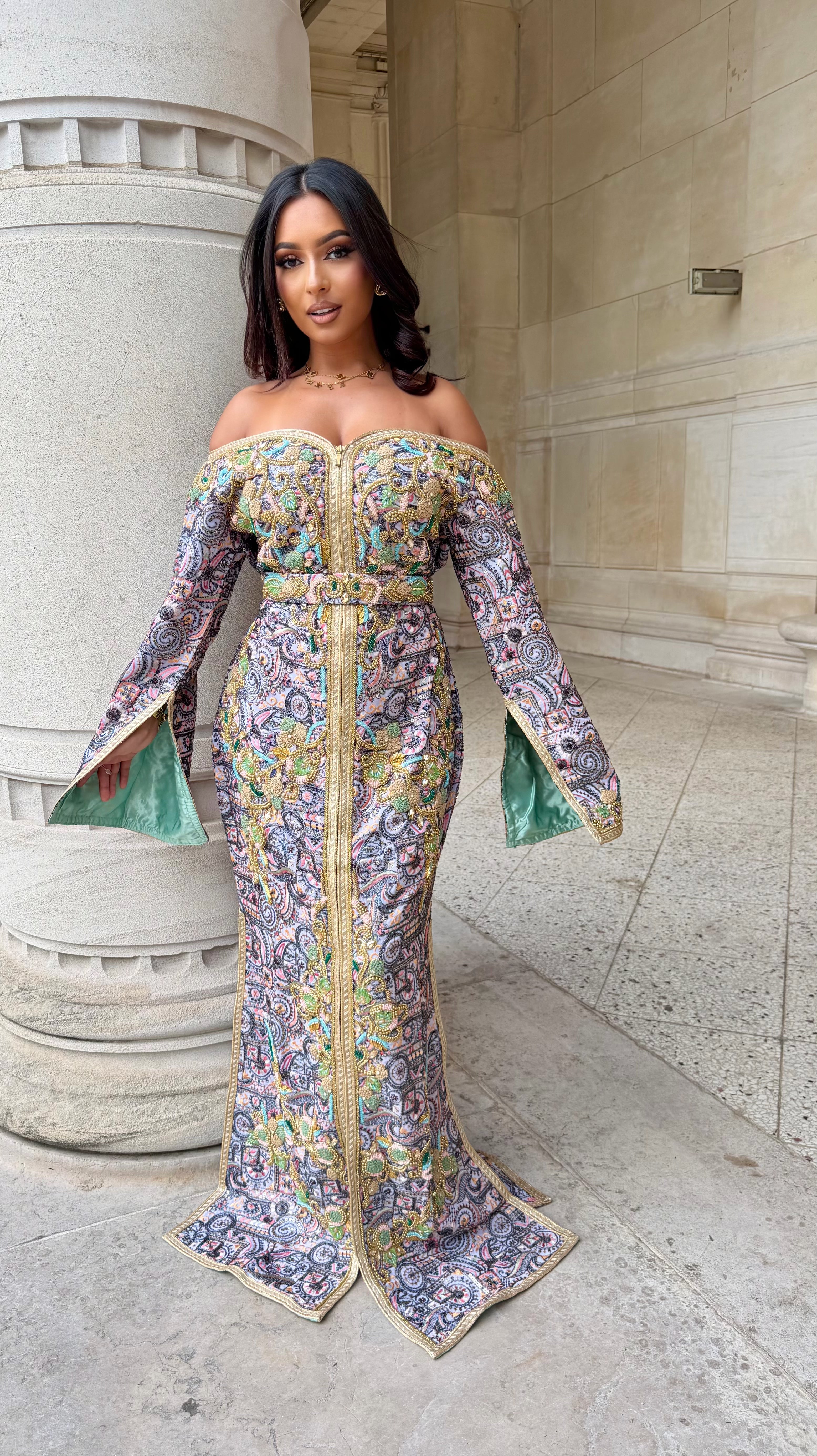 Caftan saree Jenny