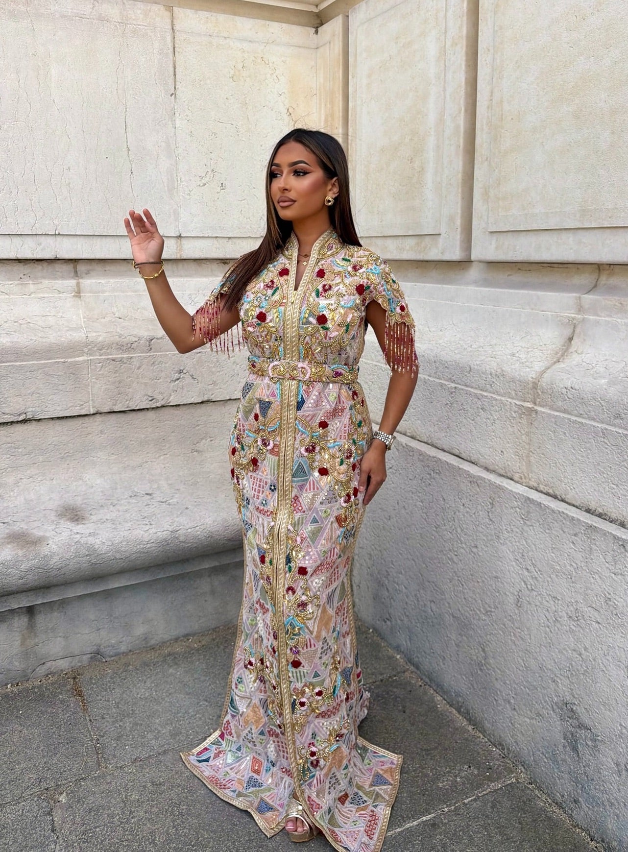 Caftan saree Sam