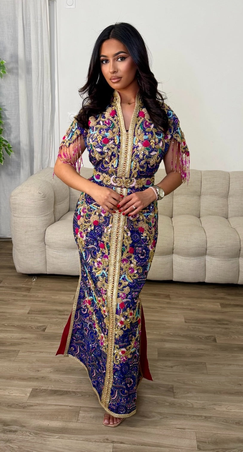 Caftan sarre précommande mis long